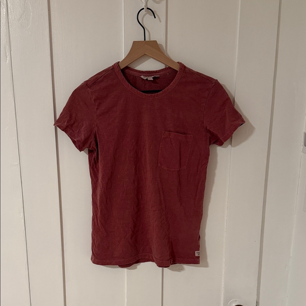 Toad & Co Wahed Red Casual T-Shirt